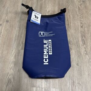 ICEMULE 10L Classic Collapsible Sling Strap Cooler Soft Hands Free Blue Small